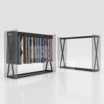 Carpet fabric display stand special