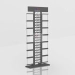 High Quality Artificial Stone Display Stand black empty