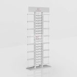 High Quality Artificial Stone Display Stand white empty