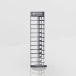 Rotating Sample Boards Display Tower blank