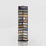 Rotating Sample Boards Display Tower yy