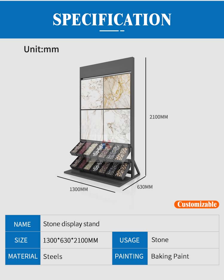 Stone Sample Trade Show Display Stands