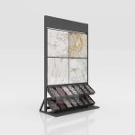 tile stone sampletrade show display stands right