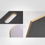 Custom Mdf display Boards With Handle For Stone Tile Wood Marble Granite_detail