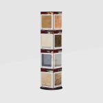 Compact Rotating Tile and Stone Display Rack_4_KYdiplay