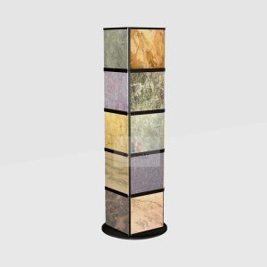 Compact Rotating Tile and Stone Display Rack_5_KYdiplay