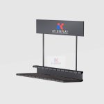 Custom Hardwood and Tile Showroom Display Stand_blank_brand_KYdisplay