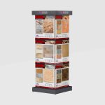 Customizable Rotating Display Rack for Tile and Sample Boards_board_KYdisplay