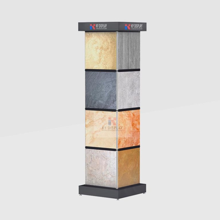 Customizable Rotating Display Rack for Tile and Sample Boards_tile_KYdisplay