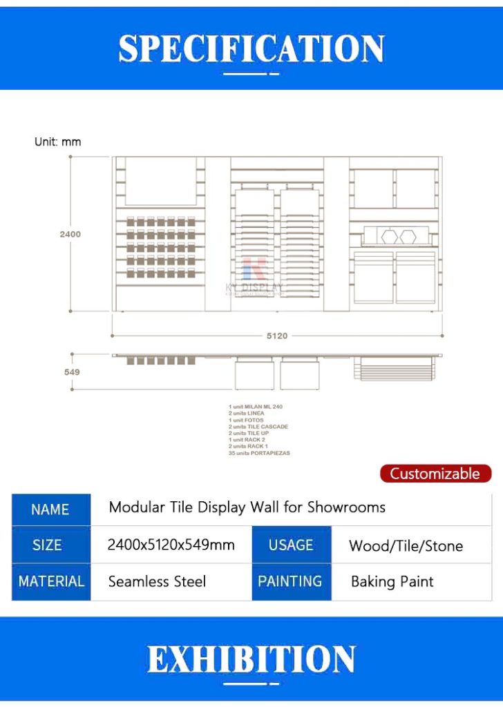 Wall Tile Display