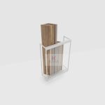 Parquet & Laminate Flooring Display Rack_white_right_KYdisplay