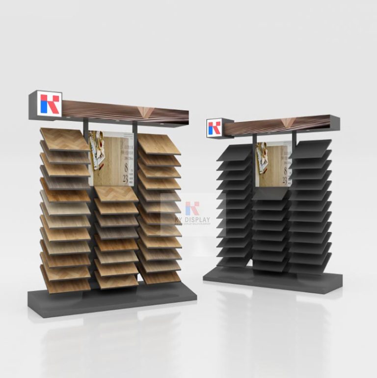 Triple Column Flooring Display Stand_cover_KYdisplay