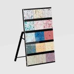 Wood Stone Tile Display Easel with Full Face Viewing_mosaic_KYdisplay