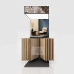 Wooden Flooring Sample Display Rack – Hang 12 Wooden Boards_middle_KYdisplay