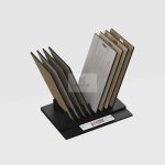 Double-Sided Slanted Sample Board Display Stand_right_KYdisplay