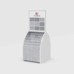 Freestanding Rug Sample Display Rack_left_KYdisplay