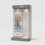 Portable Carpet Sample Display Rack for Showrooms_double_KYdisplay